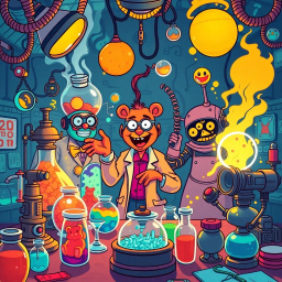 Whose Lab Is It Anyway? - Text-based game
