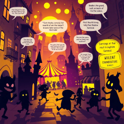 Shadowcraft: Whose Shadow is it Anyway? - Text-based game
