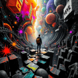 Spectrum Wars: Which Dimension is it Anyway? - Text-based game