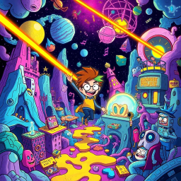 Spectrum Wars: Which Dimension Is It Anyway? - Text-based game