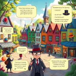 Whose Hat Is It Anyway? - Text-based game