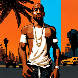 Thug Life Chronicles: The Rise of 2pac - Text-based game