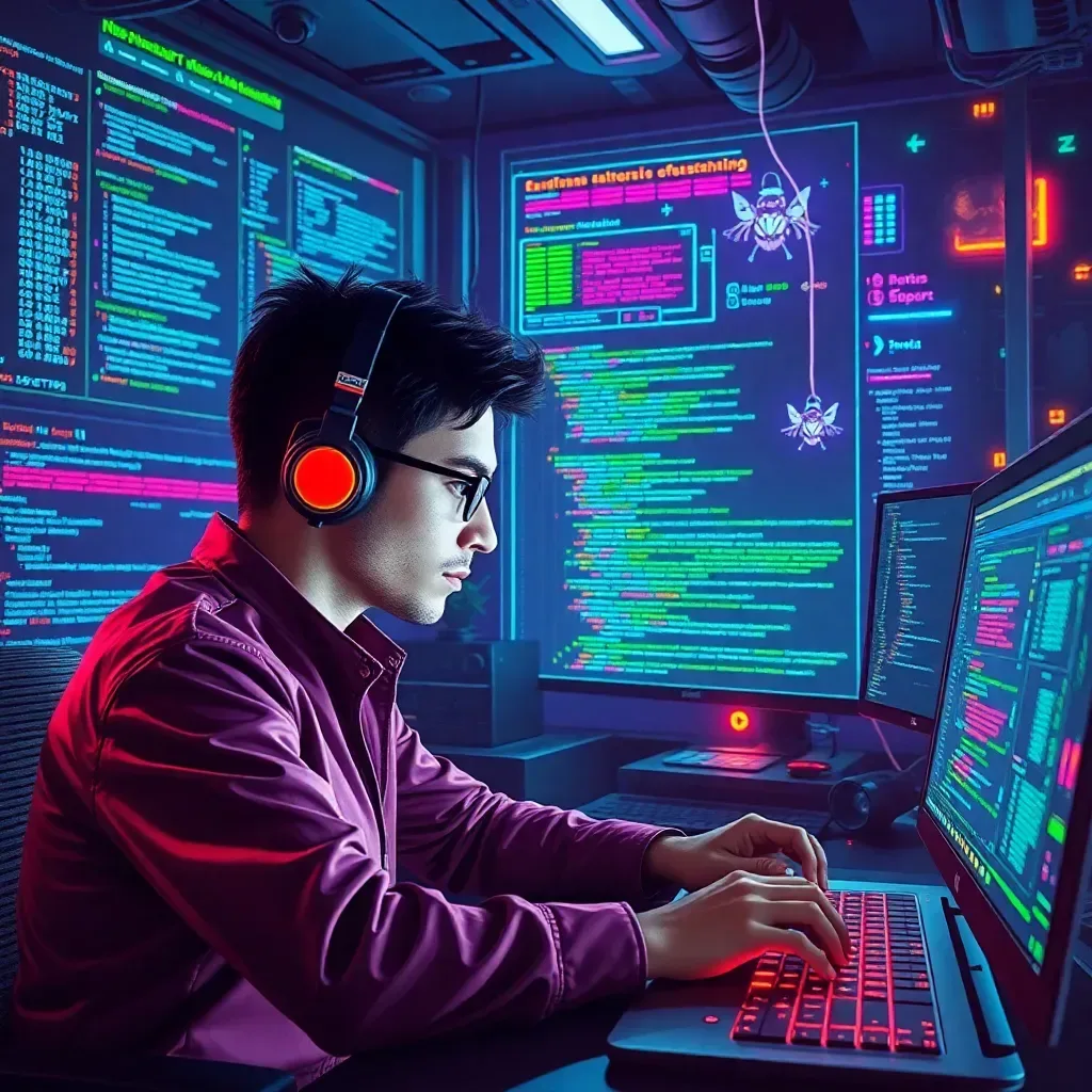 Pixel Panic: Coding Chaos