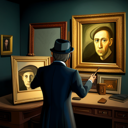 Picasso's Puzzling Paintings - Text-based game