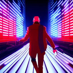 Neon Hustle - Text-based game