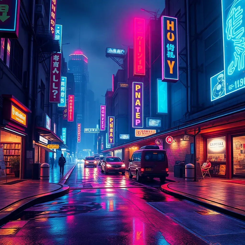 Neon Nights: Pixel Puzzler