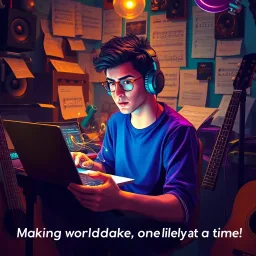 Bark the Music Game - Text-based game
