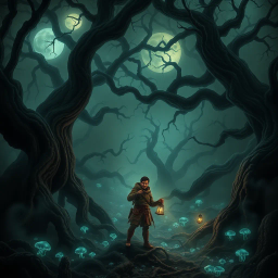 Whispers of the Forbidden Forest - Text-based game