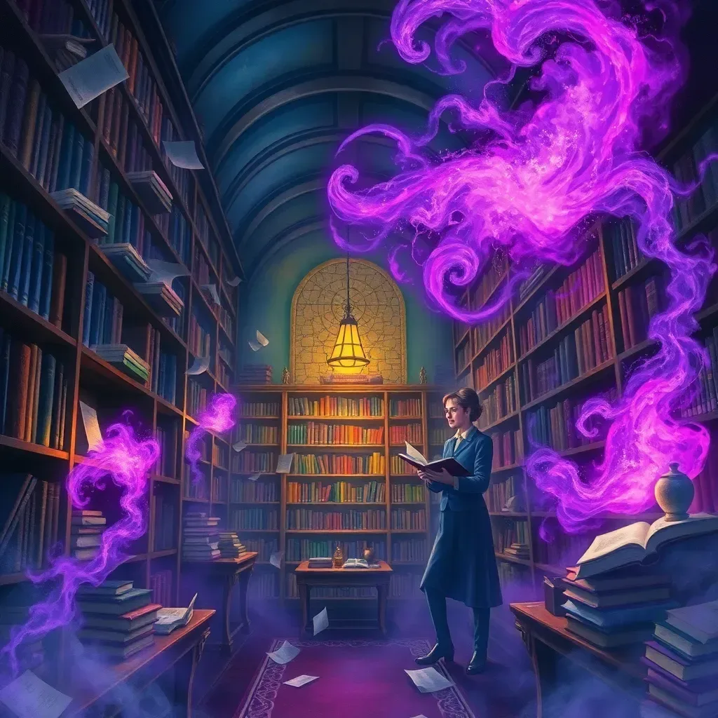 Chaos in the Library