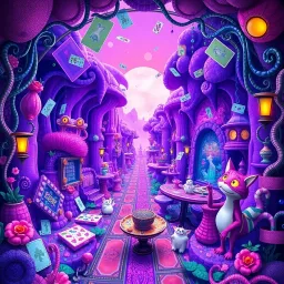 Through the Looking Glass: A Wonderland Tale - Text-based game
