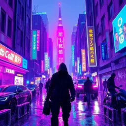 Neon Nights: Cyberpunk Heist - Text-based game
