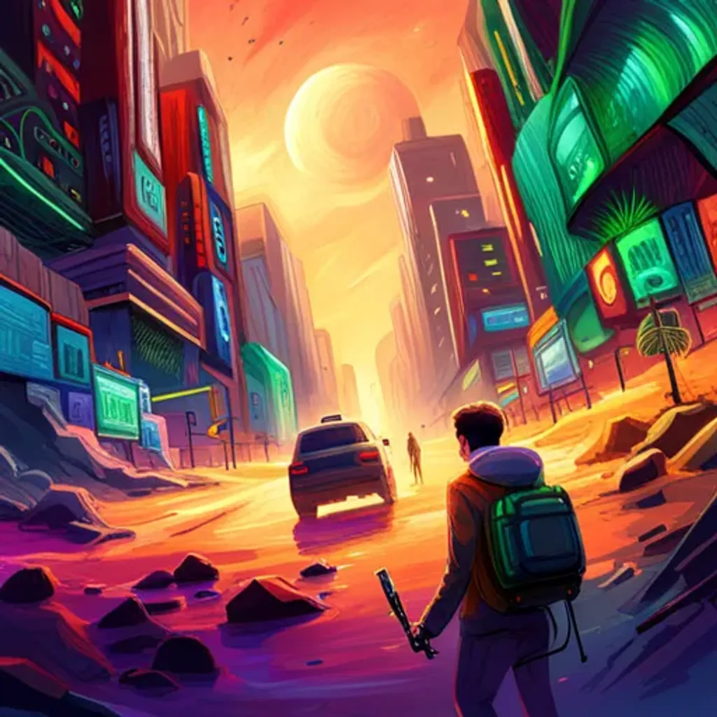 Cosmic Chaos: The RGB Adventure