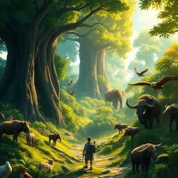 EcoWarrior: Rise of the Megafauna - Text-based game