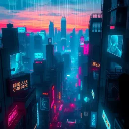 Neon Network - Text-based game