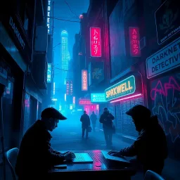 Darknet Detective - Text-based game