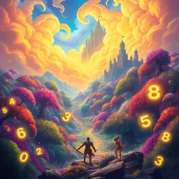 The Guardians of Numeria - Text-based game