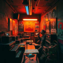 Radio Rebellion - Text-based game