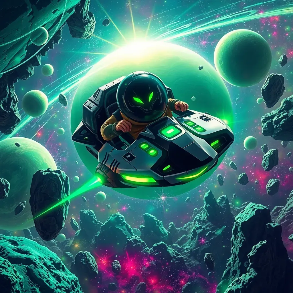 Cosmic Courier: A Space Delivery Adventure