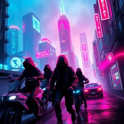 Retrowave Renegades - Text-based game