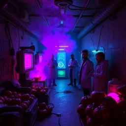 The Rebellion of Purple Tomatoes - Text-based game