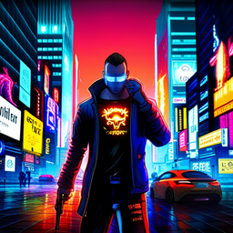 Neon Grid: Cybernetic Reckoning - Text-based game