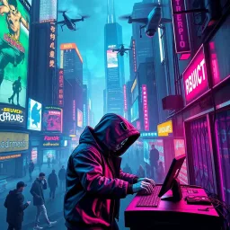 The Cybernetic Caper - Text-based game