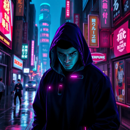 Neon Grid: Cybernetic Crisis - Text-based game