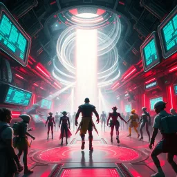 Chaos Control: The Queues of Destiny - Text-based game