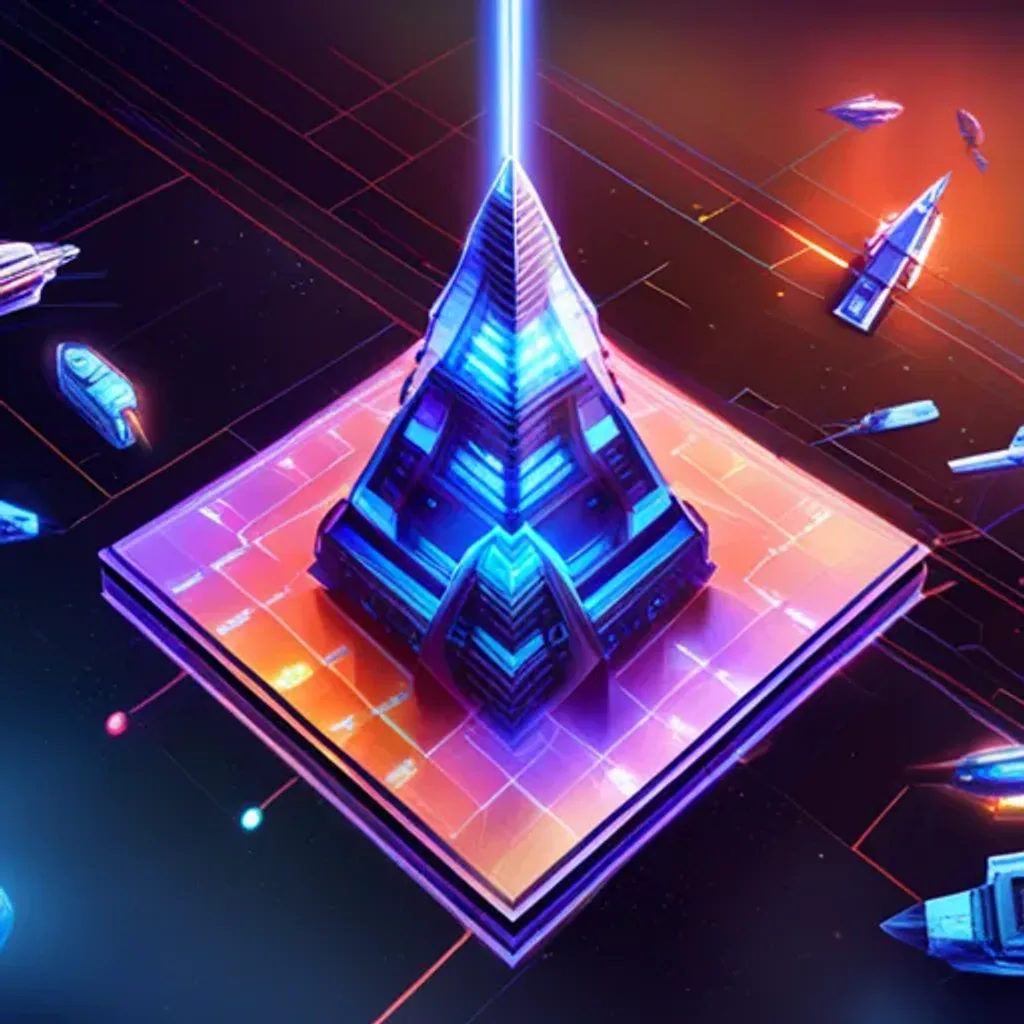 Cosmic Conundrum: The Tri-Tech Pyramid