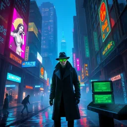 Neon Noir - Text-based game