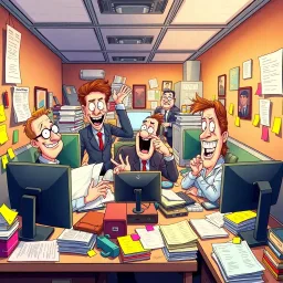 Cubicle Conundrum - Text-based game
