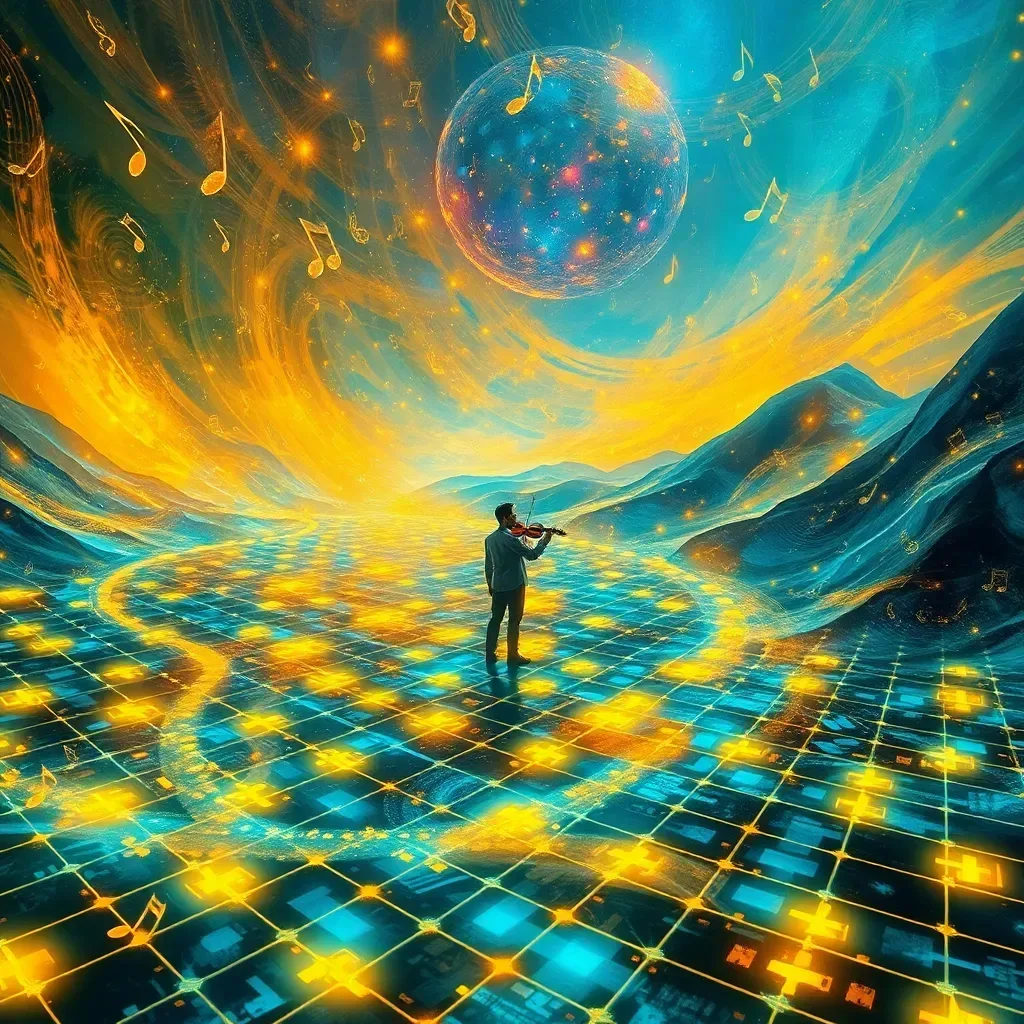 Melodic Mayhem: The Grid of Sound