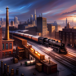 Iron Empire: Railway Tycoon - Text-based game