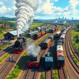 Transit Tycoon: Steel Rails - Text-based game