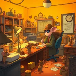 Mouse Mayhem - Text-based game