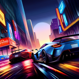 Nitro Havoc: Street Racers - Text-based game