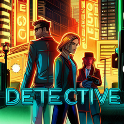 Neon Noir: Undercover - Text-based game