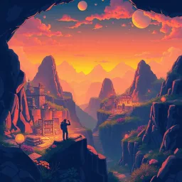 Pixel Plunderers - Text-based game