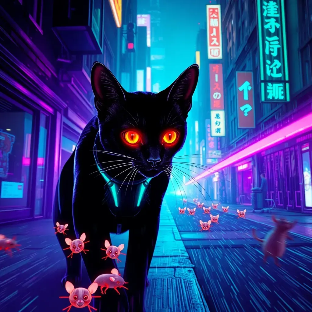CyberCat Chronicles: Virtual Mouse Hunt