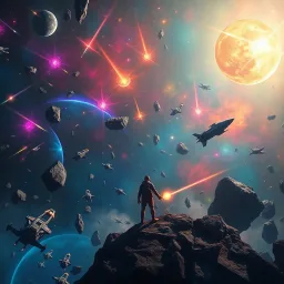 Endless Galaxy: The Cosmic Crusade - Text-based game