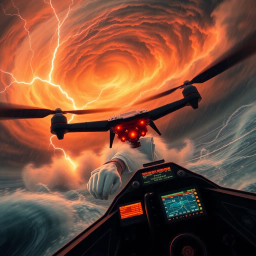 StormChaser: Rise of the AI Hurricane Hunters - Text-based game