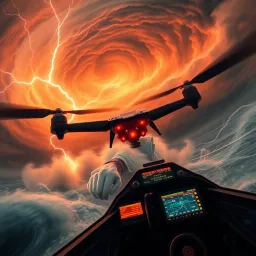 StormChaser: Rise of the AI Hurricane Hunters - Text-based game
