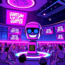 The Quantum Jokester: A Markovian Adventure - Text-based game