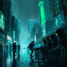 Cybernetic Revolt - Text-based game