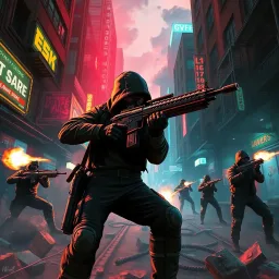 Bullet Storm - Text-based game