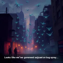 Nightfall: The Swarm Chronicles - Text-based game