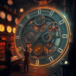 Chrono Conflict: The Valjoux 7750 Saga - Text-based game