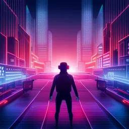 Cybernetic Chronicles: The Grid Runner - Text-based game