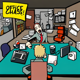 Office Chaos - Text-based game