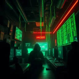 Hacker's Den - Text-based game